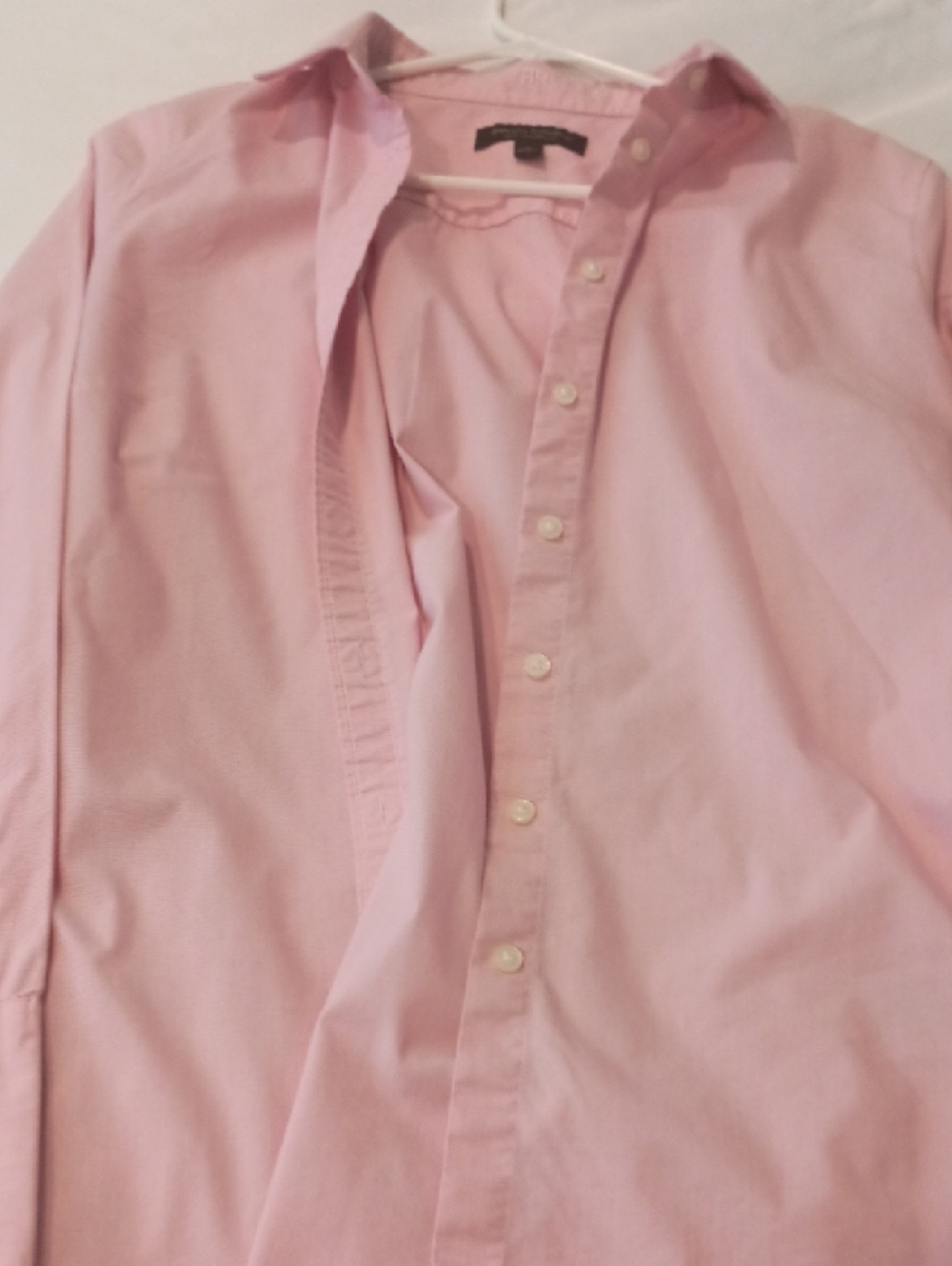 Banana Republic Light Pink Classic Button-Up Shirt - Picture 5 of 7